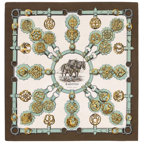 hermes scarf description.